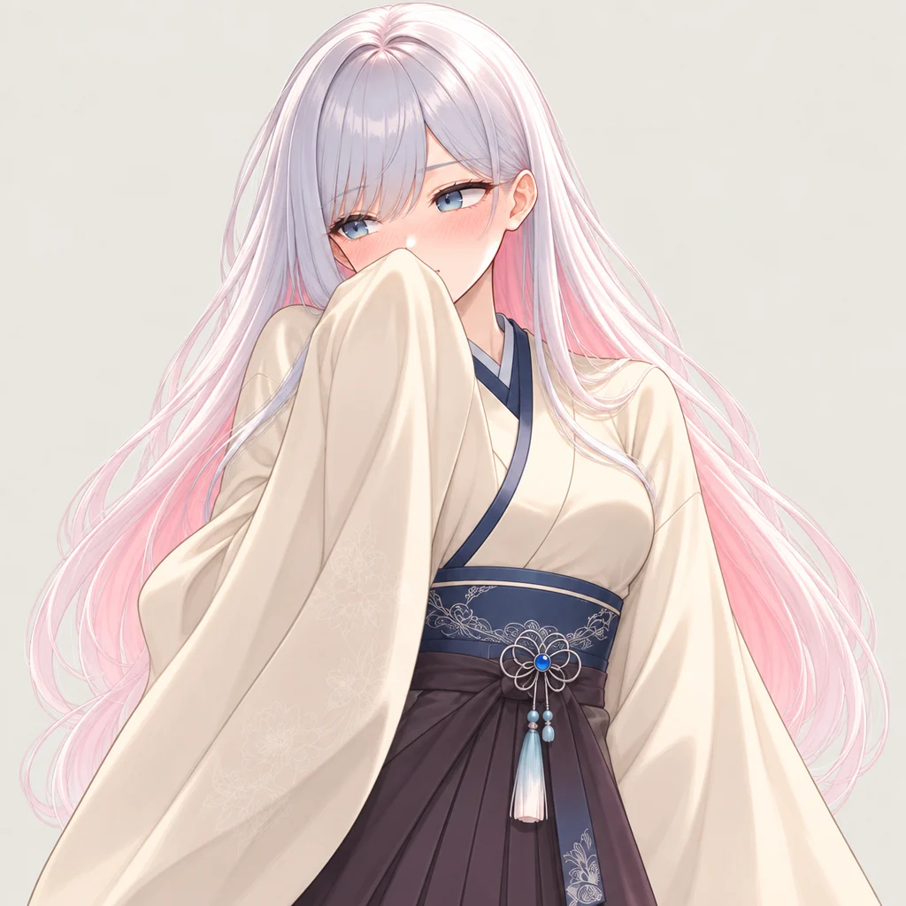 Ⅱ Faces and gestures — Six expressions, a smile and a flustered face